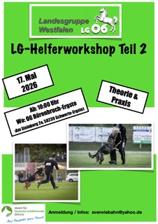 Plakat LG Helferworkshop 2.Teil 2026 