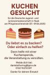 Aufruf zur Kuchenspende